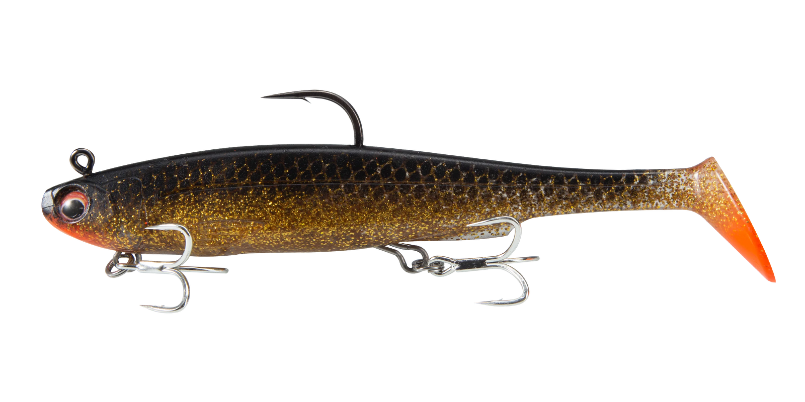 Irukandji Sicario DTF Rigged Soft Plastic Swimbait Lure 150