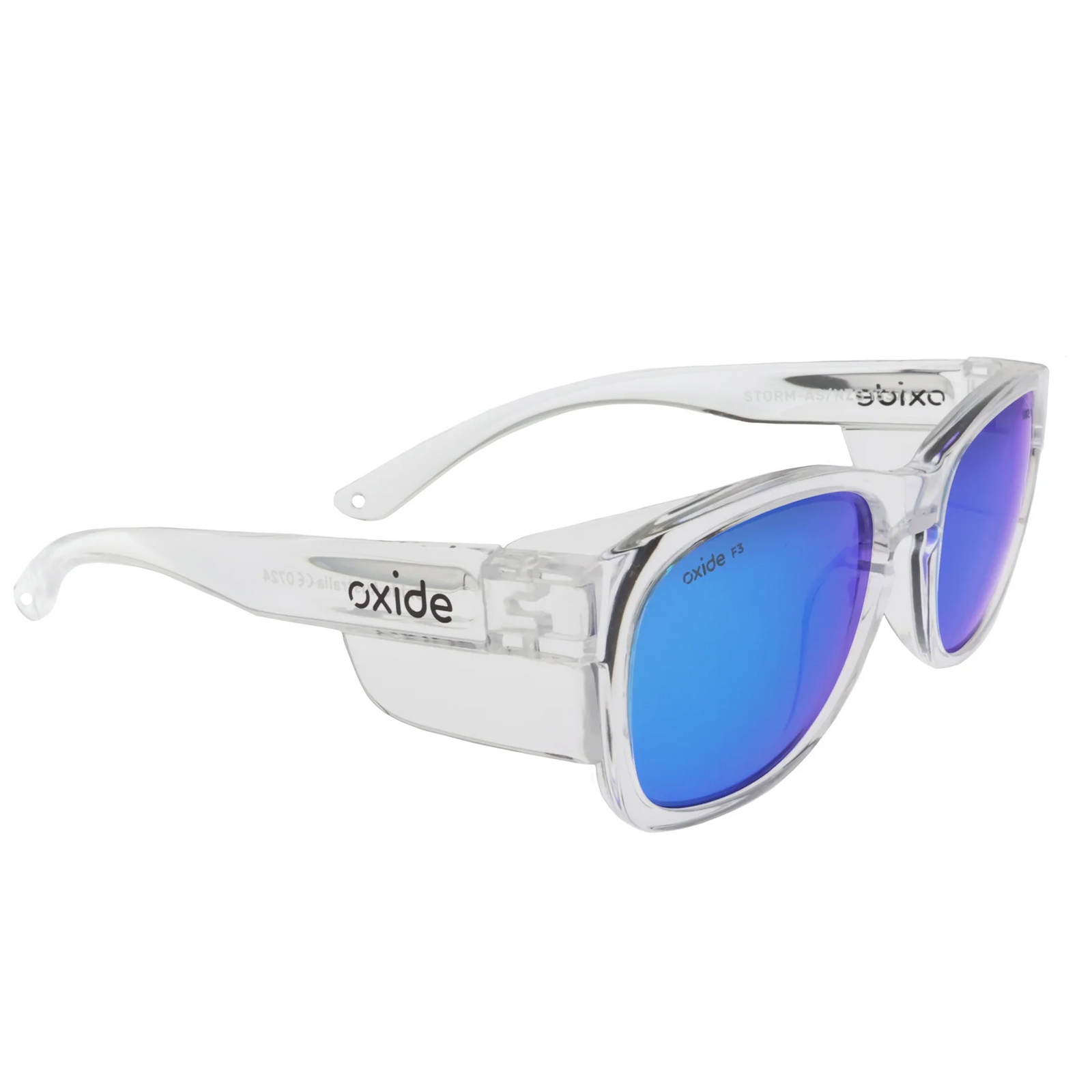Oxide Storm Clear Safety Sunglasses