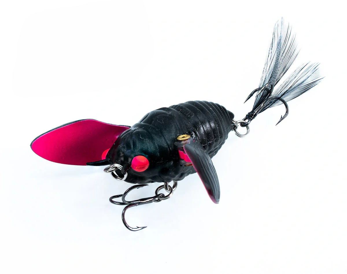 Chasebaits Ripple Cicada Surface Walker Lure 55mm
