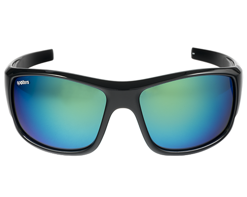 Spotters Droid Gloss Black Frame Polarised Sunglasses