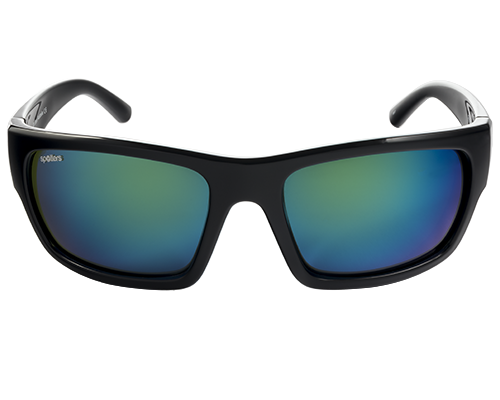 Spotters Freak Gloss Black Frame Polarised Sunglasses