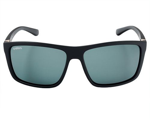 Spotters Grayson Matt Black Mens Performance Polarised Sunglasses