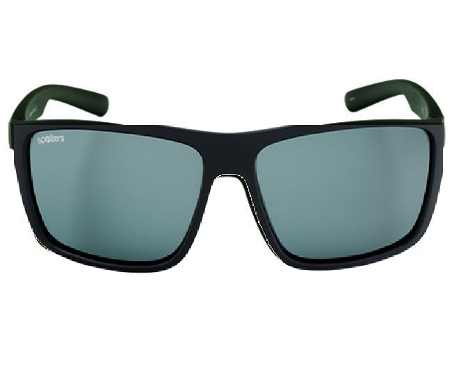 Spotters Riot Matt Black Mens Performance Polarised Sunglasses