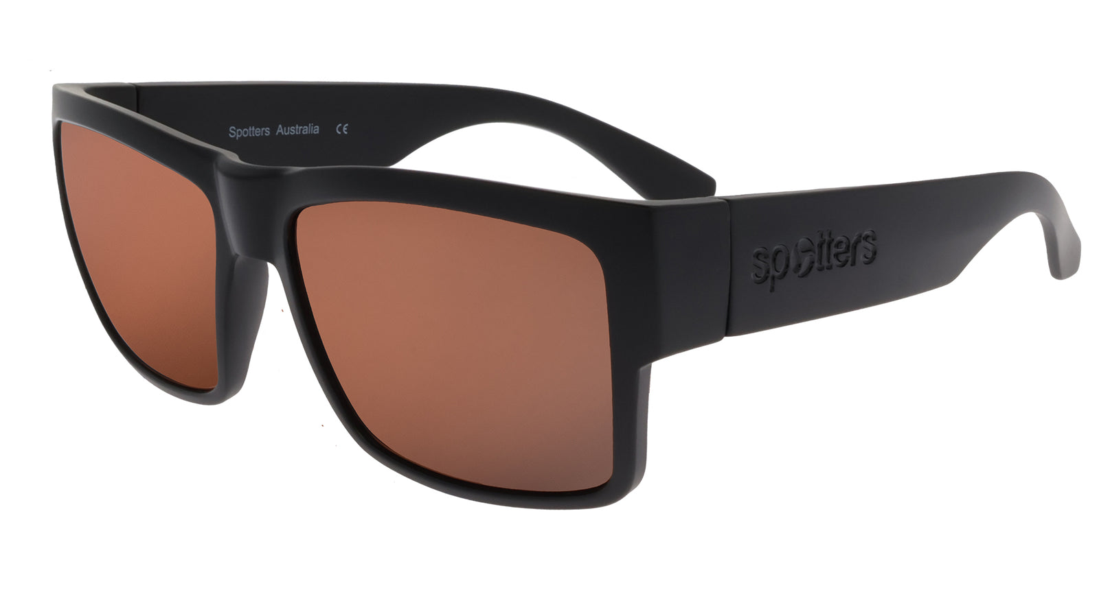 Spotters Striker Matt Black Sunglasses