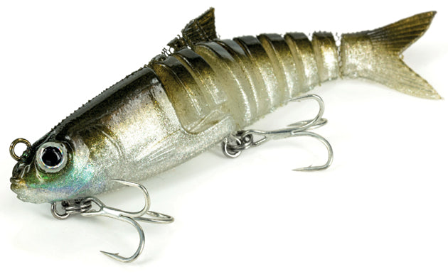 Molix Segmented Swim Shad 90 - Green Herring