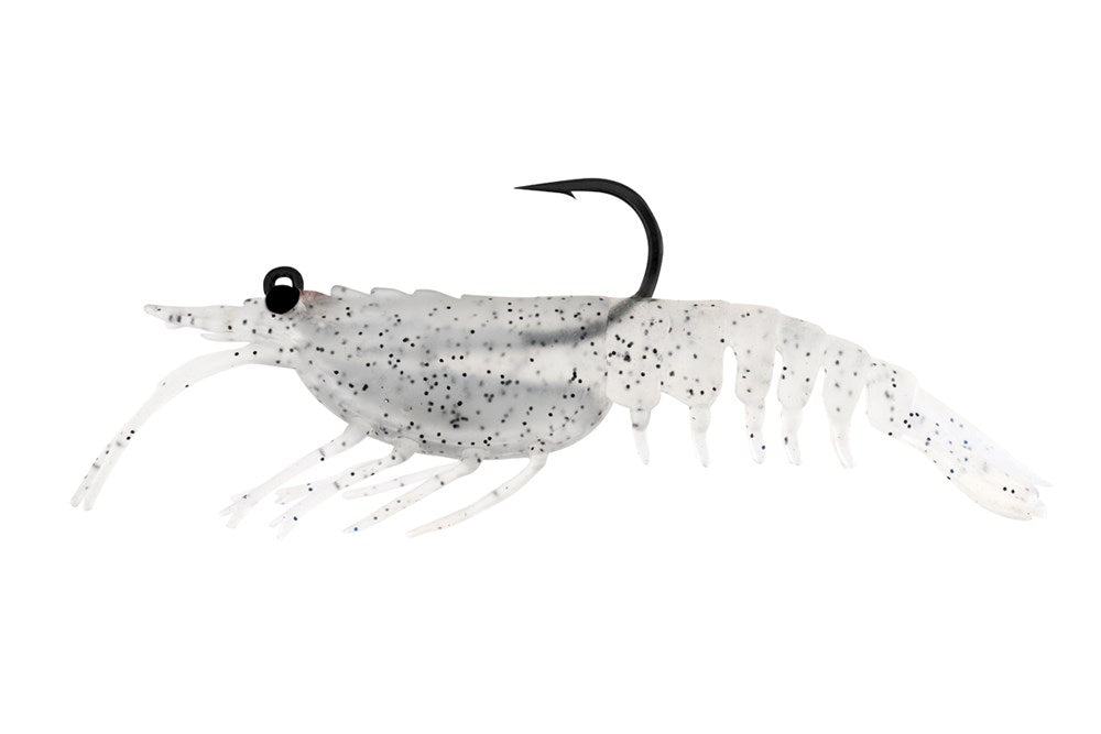 Nomad Tideline Shrimp 2.6in Clear Pearl