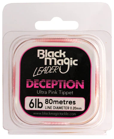 Black Magic Deception Tippet Leader Pink