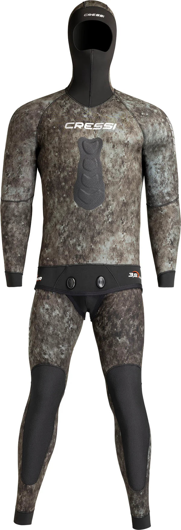 Cressi Tracina 3.5mm Two-Piece Mens Camo Wetsuit