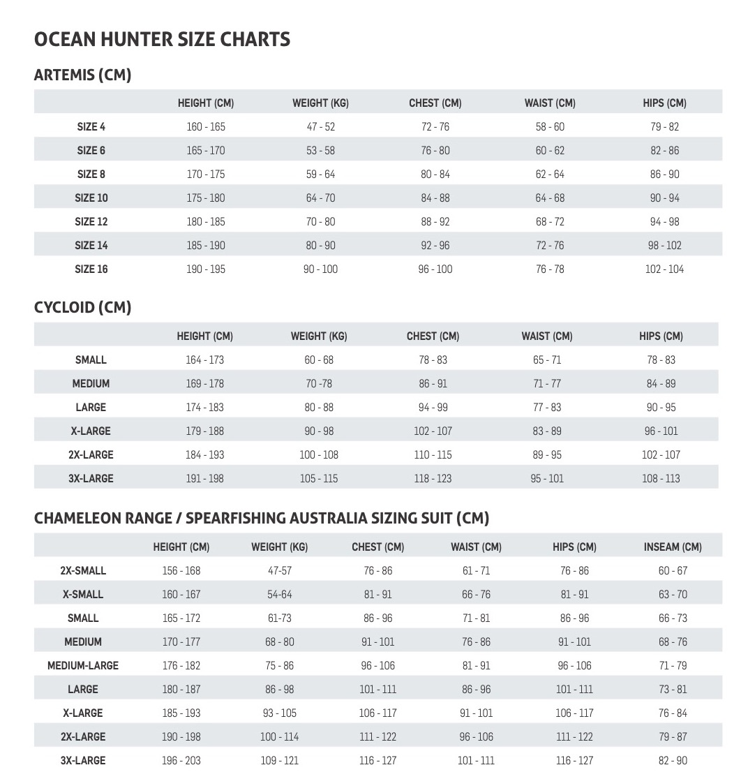 Ocean Hunter Chameleon Descent Open Cell Wetsuit 3.5mm