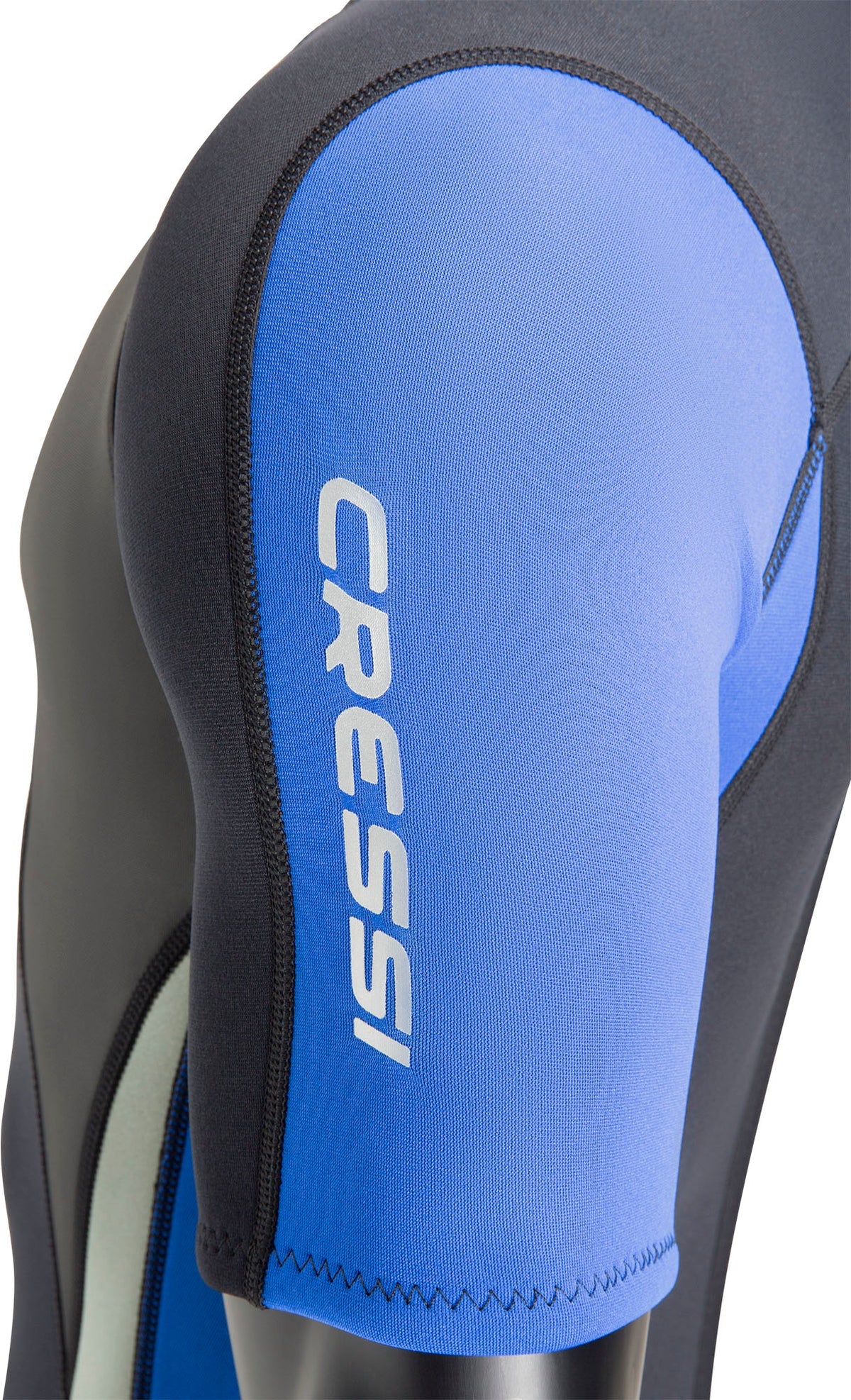 Cressi Med X Man SS Shorty Wetsuit 2.5mm Black Blue
