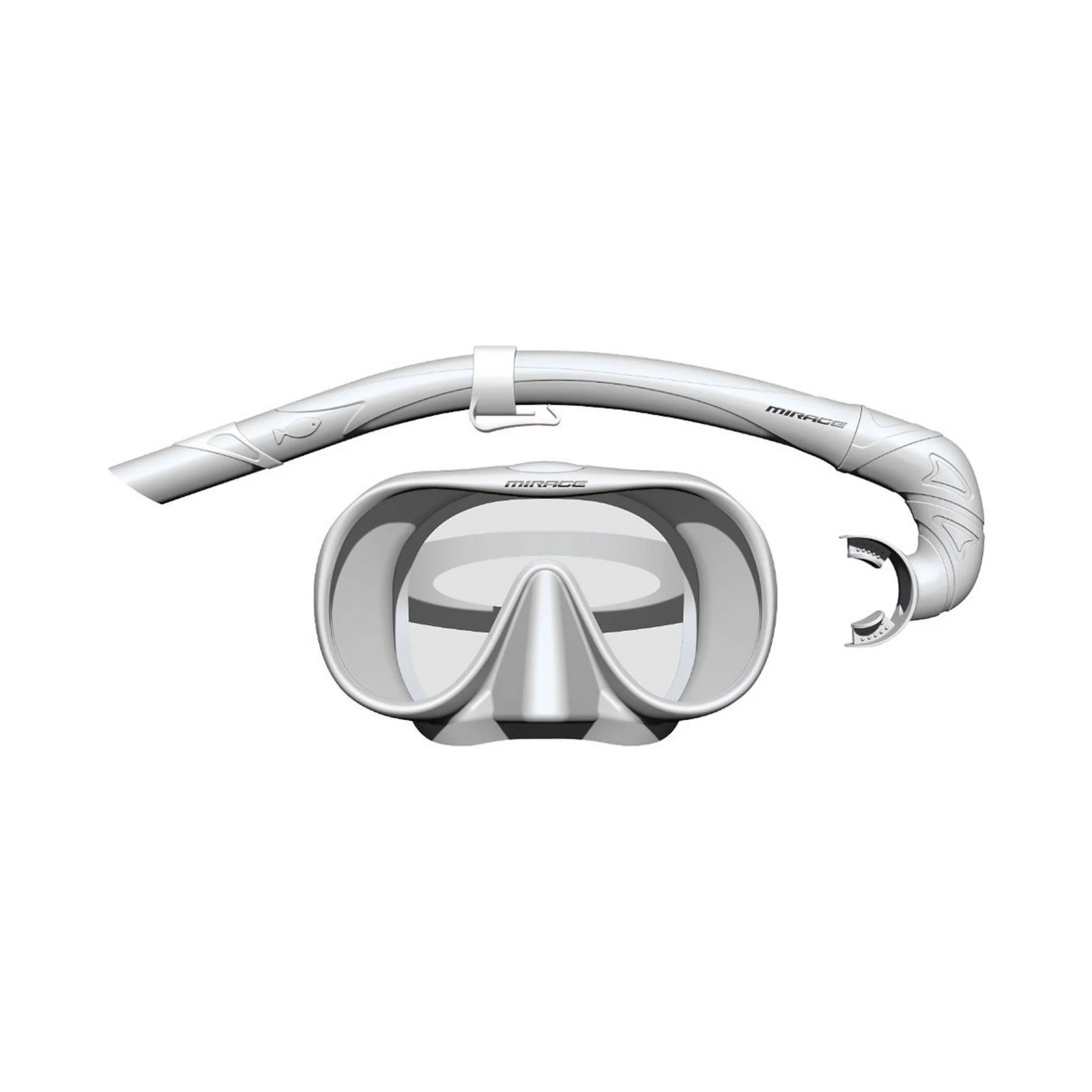 Mirage Sunsets Mask Snorkel Set