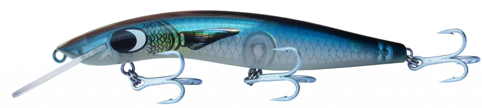 Classic Barra 120 Ghost Hard Body Lure +3