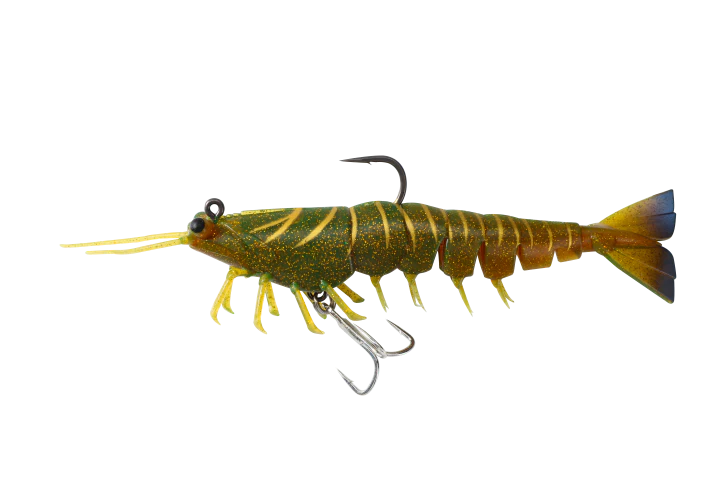 Irukandji MegaPrawn DTF Rigged Soft Plastic Lure 145