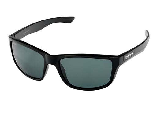 Spotters Rebel Matt Black Frame Polarised Sunglasses