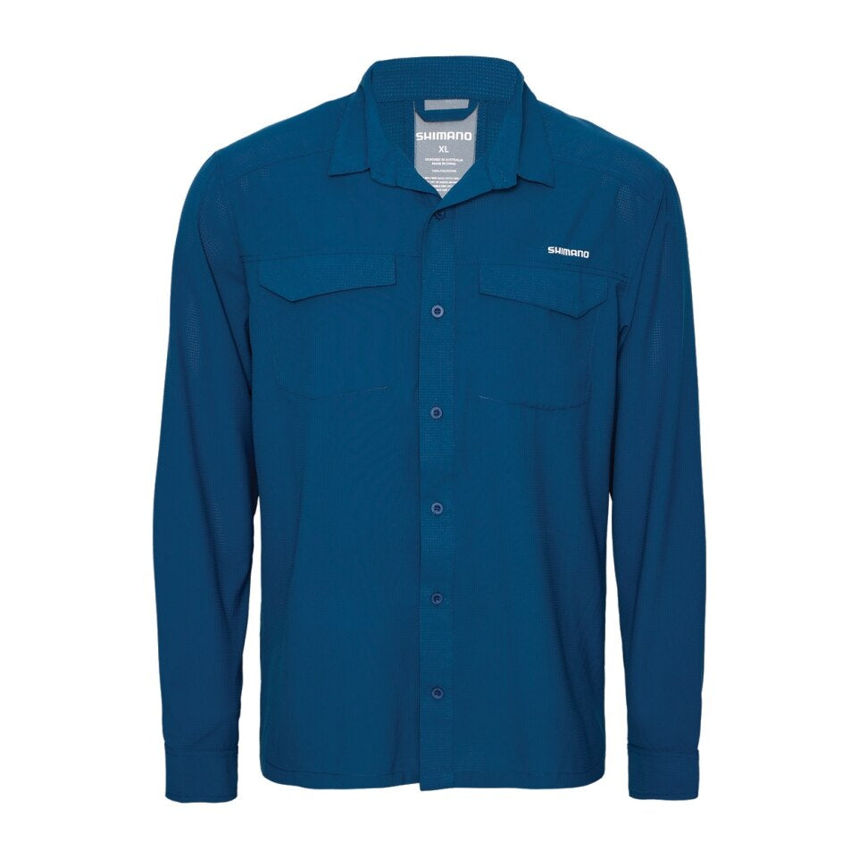 Shimano Pro Fishing Shirt Navy