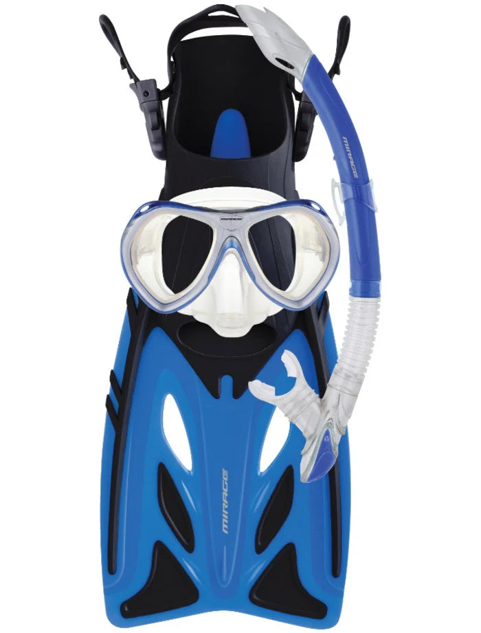 Mirage Crystal Junior Mask Snorkel Fin Set