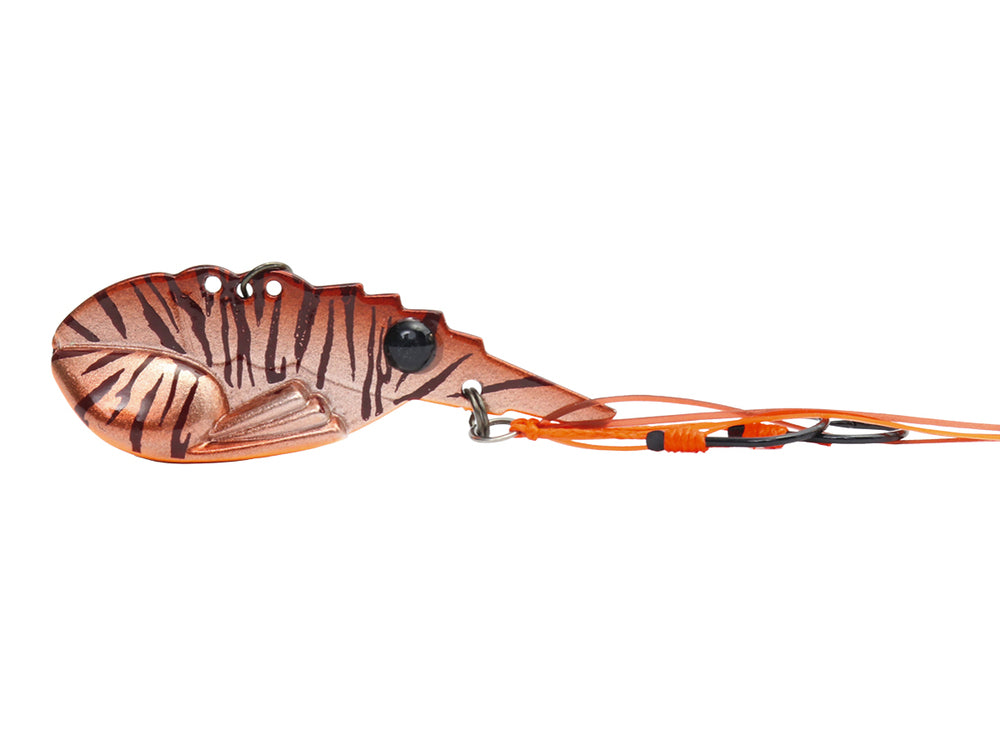 Tackle Tactics TT Switchprawn Plus ZX Metal Vibe Lure 50mm
