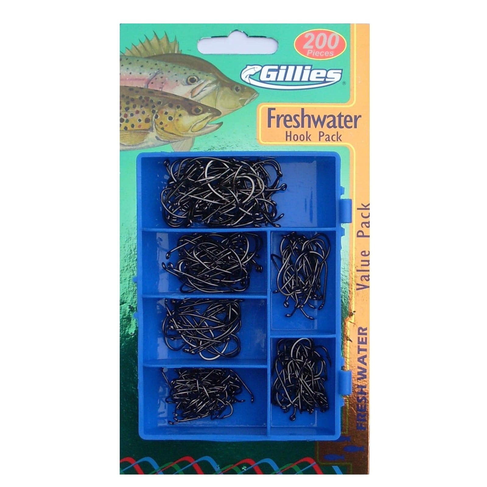 Gillies Bulk Value Hook Pack Freshwater