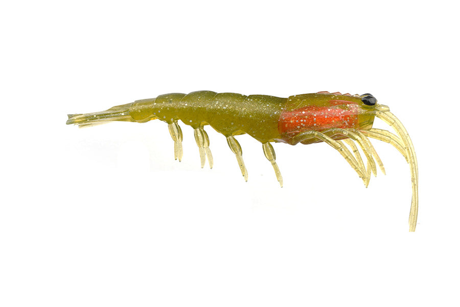 Pro Lure Clone Prawn 75mm Green Tiger