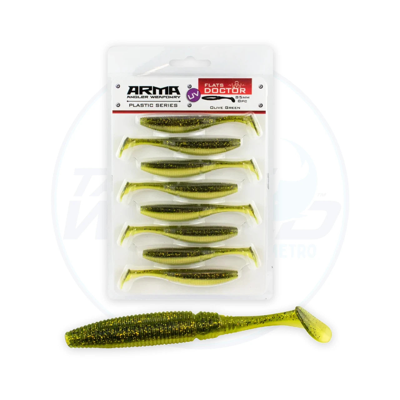Arma Flats Doctor Soft Plastic Lure 85