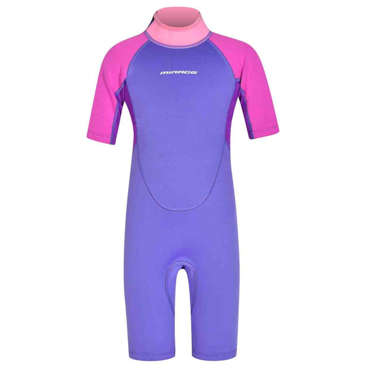 Mirage Girls 2mm Springsuit Wetsuit Violet