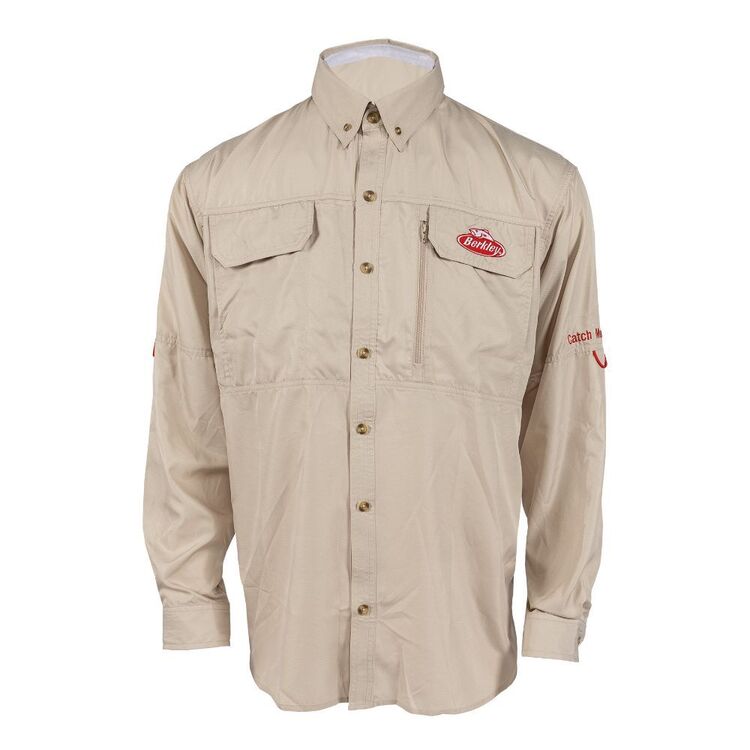 Berkley Vented Fishing Shirt Oatmeal