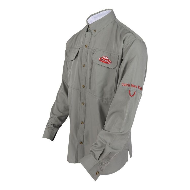 Berkley Vented Fishing Shirt Grey