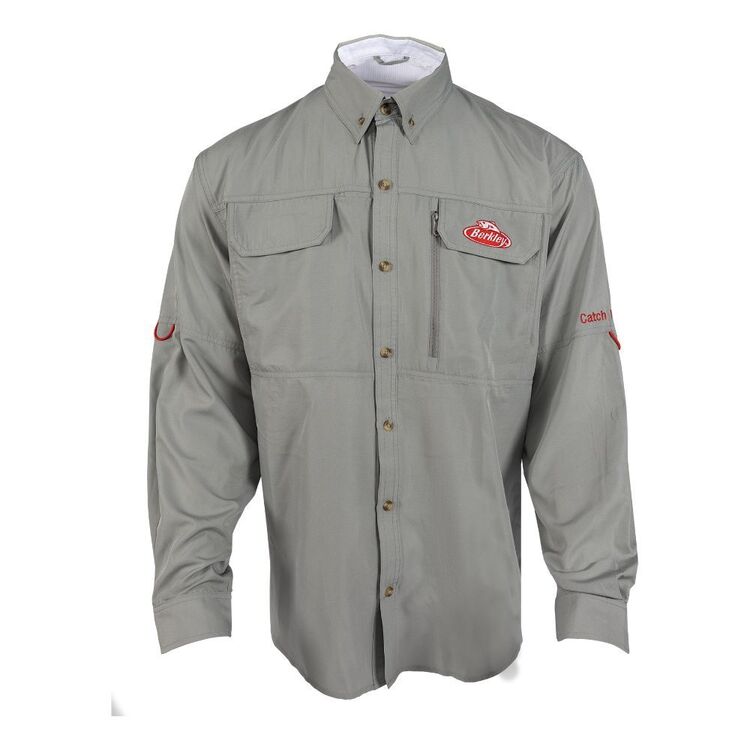 Berkley Vented Fishing Shirt Grey