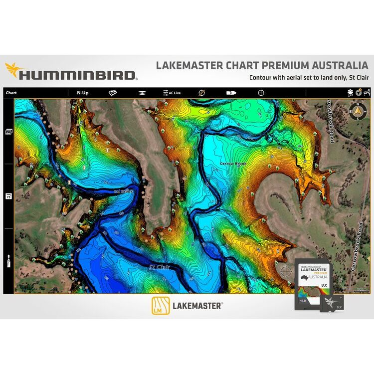 Humminbird Lakemaster Premium Charts Nav Card