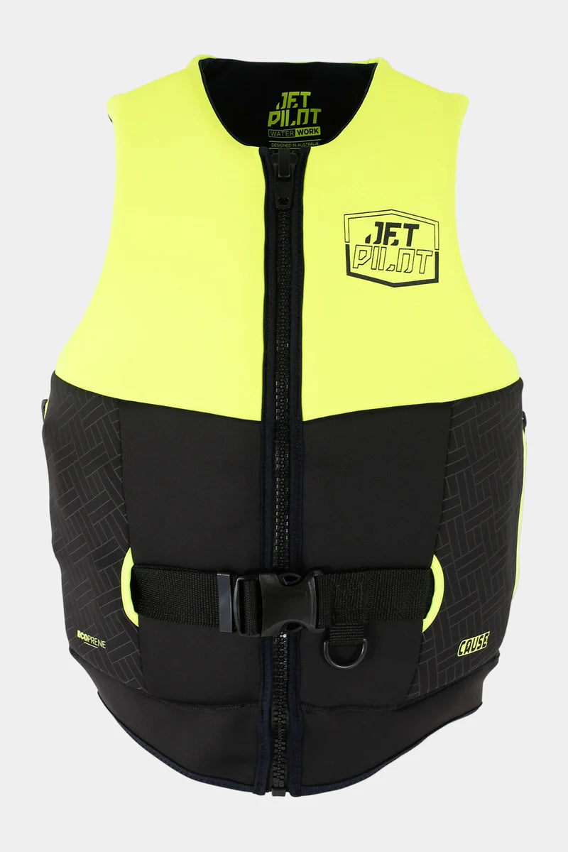 Jetpilot Ja24217 Cause Life Jacket Pfd Yellow L50