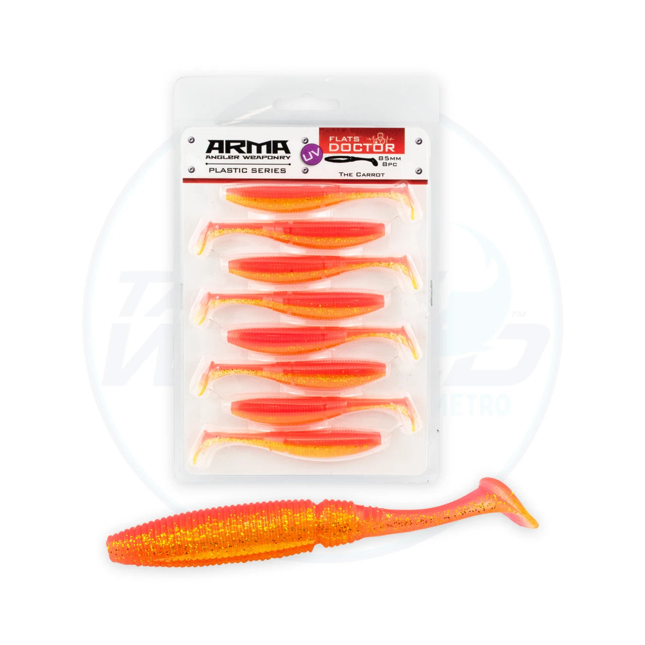 Arma Flats Doctor Soft Plastic Lure 85