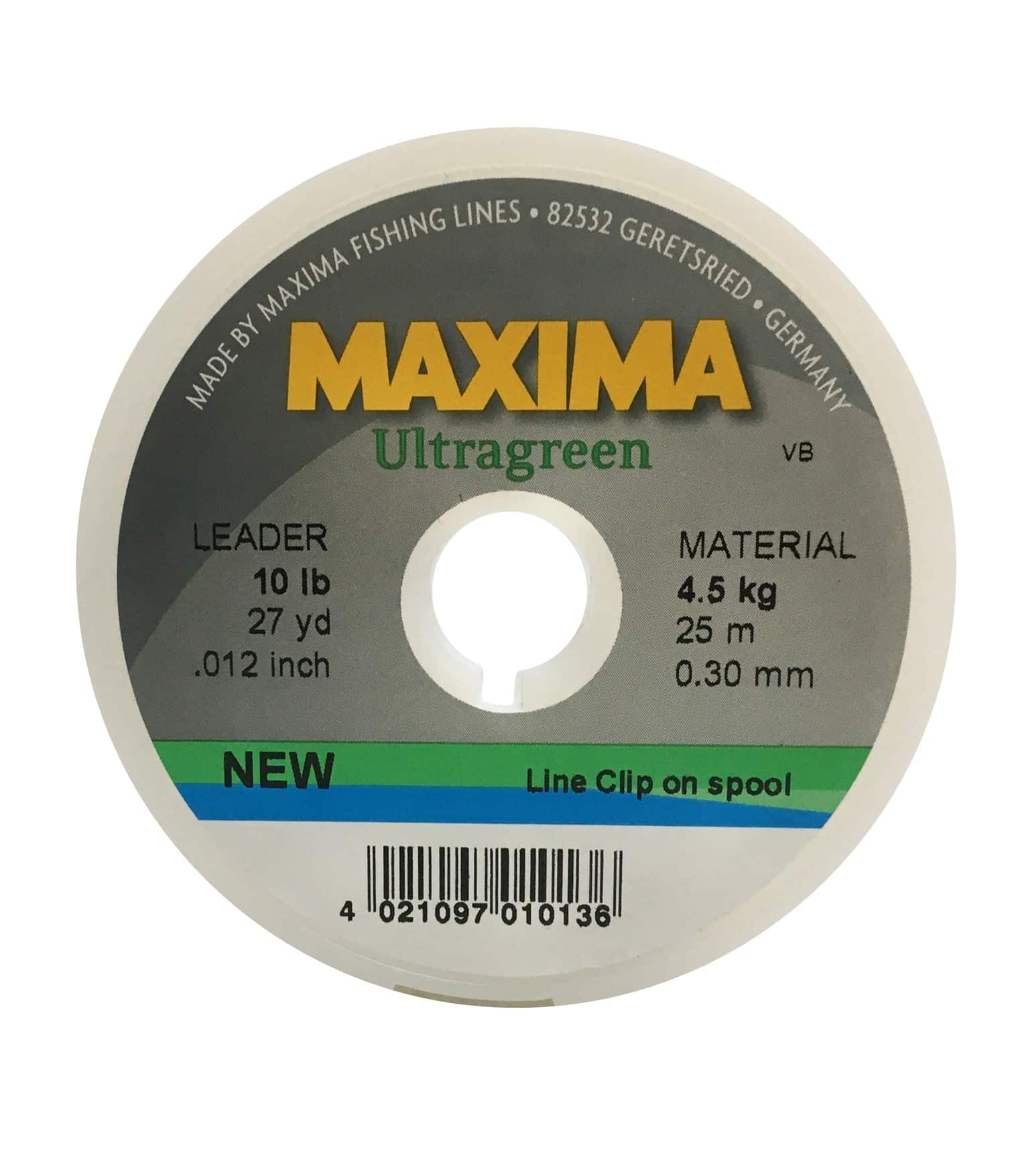 Maxima Ultragreen Mono Leader 25m