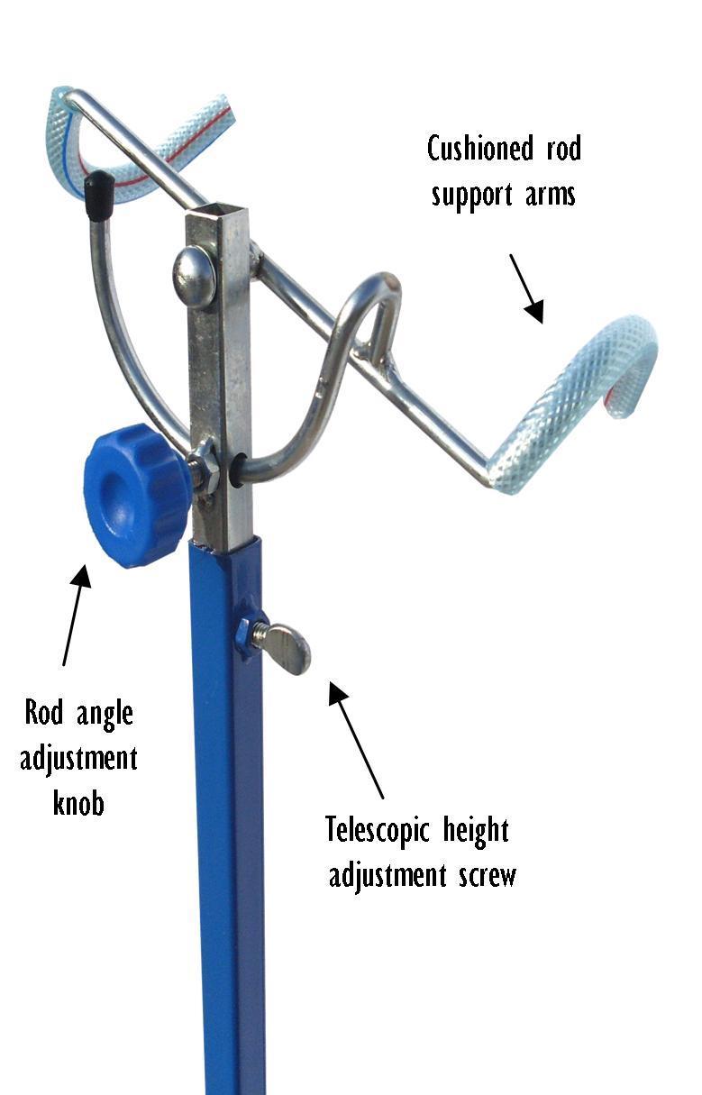 Gillies 30DRHS Deluxe Adjustable Bank Shore Rod Holder