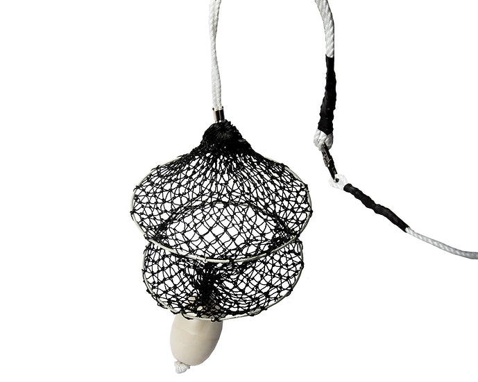 Hookem Complete Fish Scaler Bag with Ring 10mm Holes SCALBAGRING SMHOLE