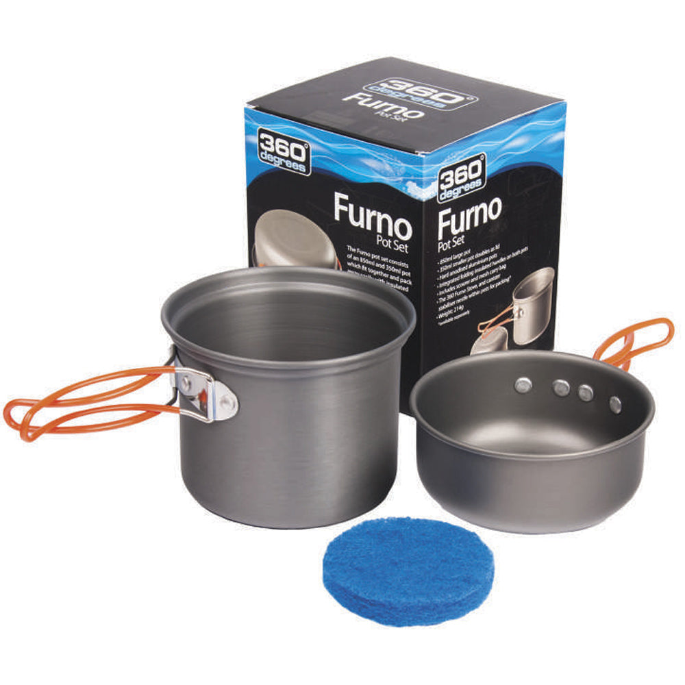 360 Degrees Furno Stove Cooking Pot Set - 360FURNOPOTS