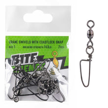 Bite Science Crane Coastlock Snap Swivel Value Pack