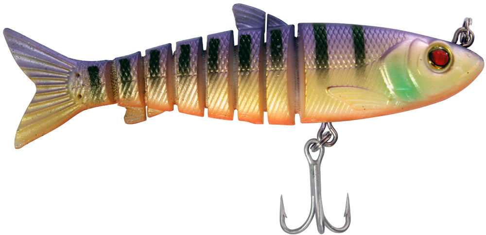 Zerek Live Mullet 4.5 Inch Jointed Soft Plastic Fishing Lure
