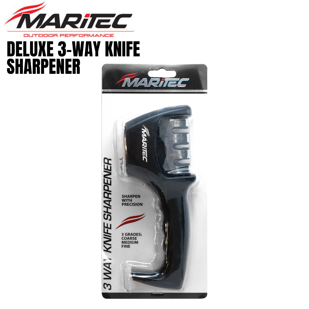 Maritec MA119 Deluxe 3 Stage Knife Sharpener