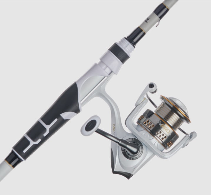 Abu Garcia Max Pro Performance Spinning Combo Fully Spooled with Braid