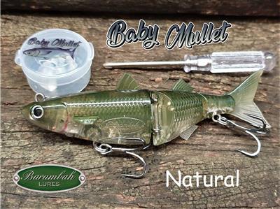 Barambah Lures Baby Mullet 120mm Swimbait Lure