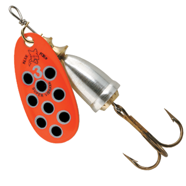 Blue Fox Vibrax Hot Pepper Trout Spinner Lure 2