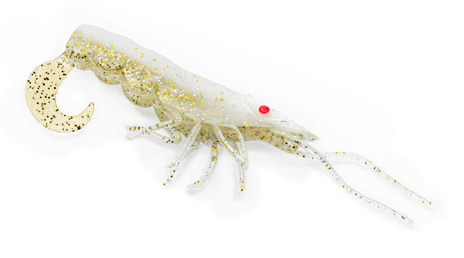 Chasebaits Curly Prawn Soft Plastic Lure 60