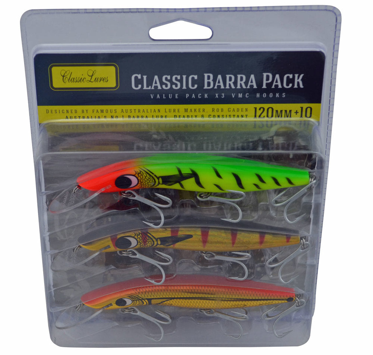 Classic Barra Hard Body Lure Pack