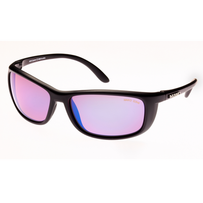 Mako Blade Matte Black Frame Glass Lens Polarised Sunglasses