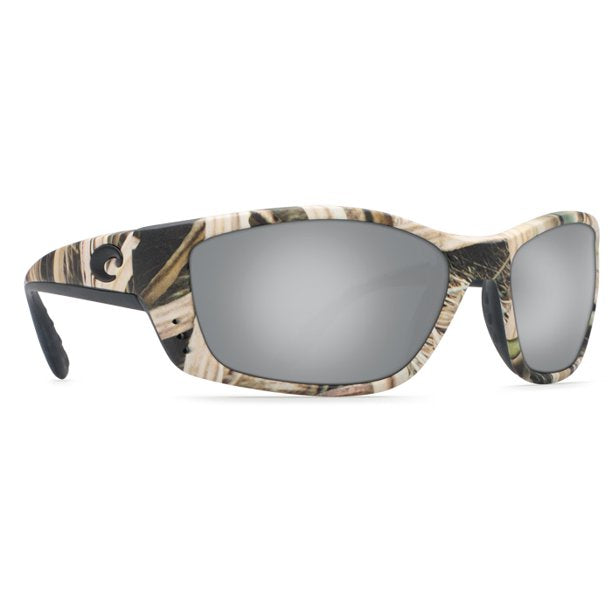 Costa Fisch Mossy Oak Frame Lens Polarised Performance Sunglasses - Silver Mirror 580g