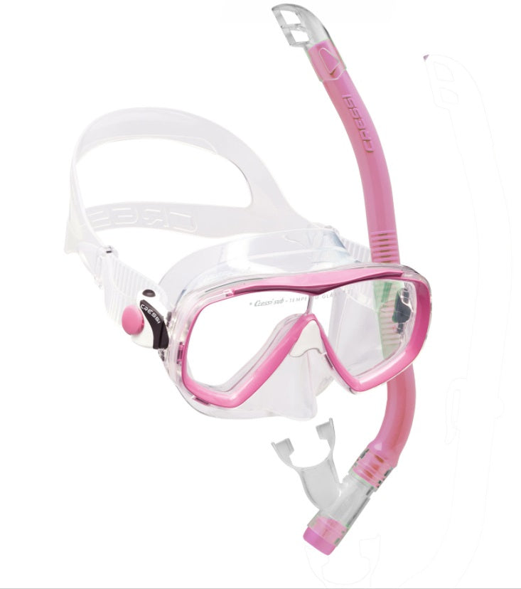 Cressi Estrella Junior TX Plus Top Mask And Snokel Set Kids