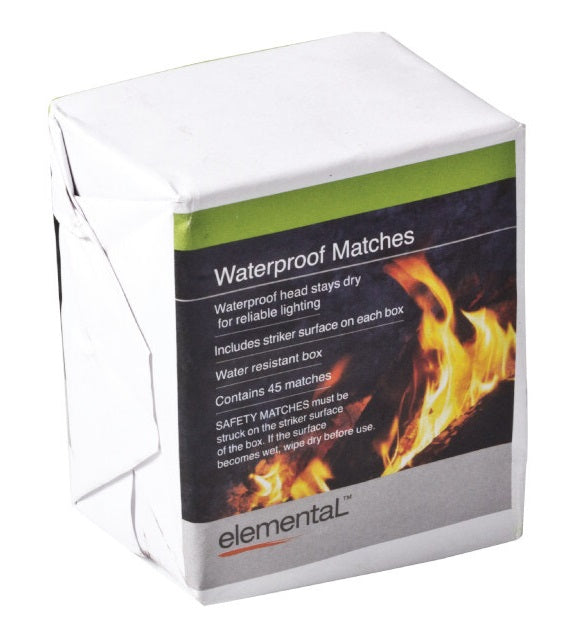 Elemental Waterproof Survival Matches Value Pack