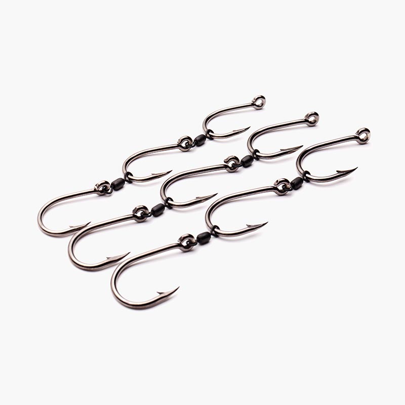 Elkat Heavy Duty Pre Ganged Korean Swivel Gang Hook Sets