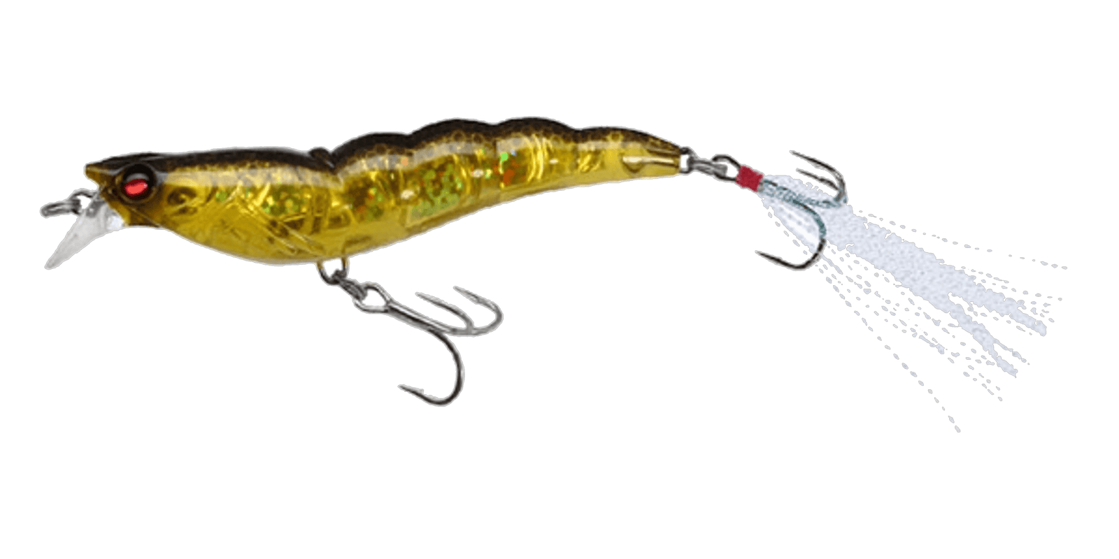 Yo Zuri Crystal Shrim 3D Prawn Hard Body Lure 90