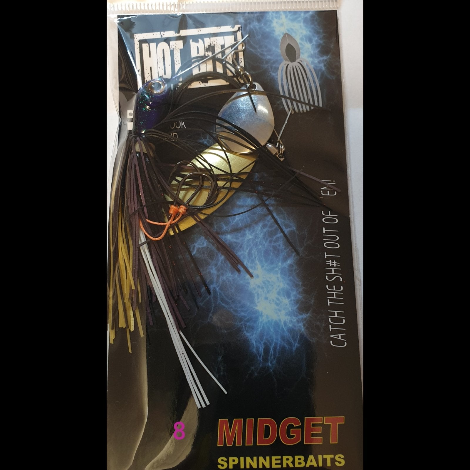 Hot Bite Midget Spinnerbait Lure - 5/8oz